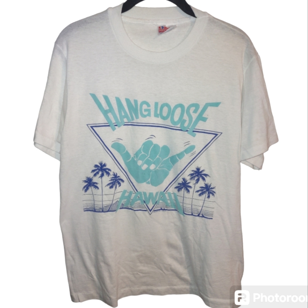 Vintage Hang Loose Hawaii Souvenir Shirt